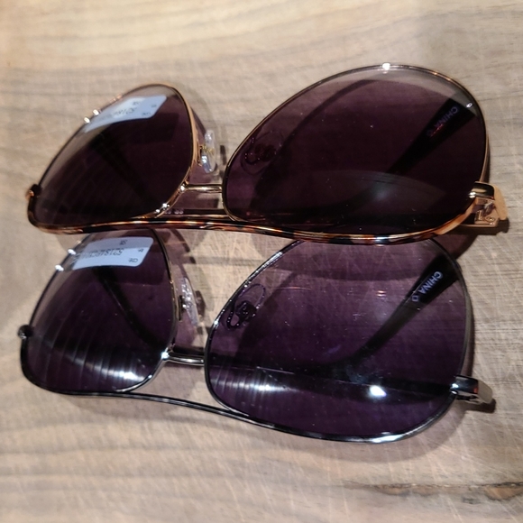 Trendy sunglasses,Foster Grant Sunglasses Aviator, Tortoise. available in selver - Picture 9 of 11